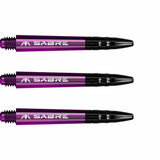 Mission Sabre Polycarbonate Shafts - Black Top