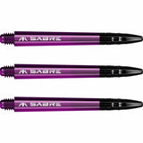Mission Sabre Polycarbonate Shafts - Black Top