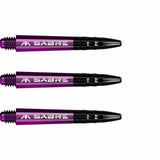 Mission Sabre Polycarbonate Shafts - Black Top