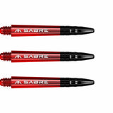 Mission Sabre Polycarbonate Shafts - Black Top