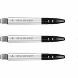 Mission Sabre Polycarbonate Shafts - Black Top-24-White-Tweenie-Premier Darts
