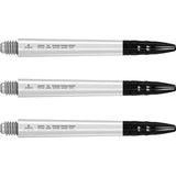 Mission Sabre Polycarbonate Shafts - Black Top-25-White-Medium-Premier Darts