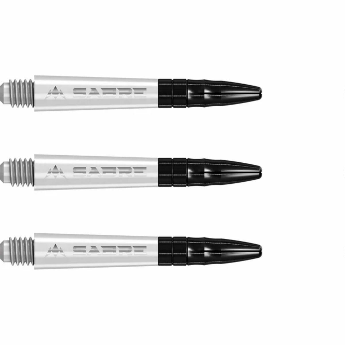 Mission Sabre Polycarbonate Shafts - Black Top