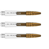 Mission Sabre Polycarbonate Shafts Clear - Gold Top
