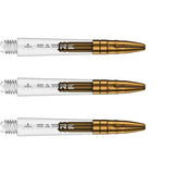 Mission Sabre Polycarbonate Shafts Clear - Gold Top-3-Clear-Tweenie-Premier Darts