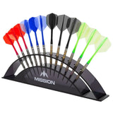 Mission Station 12 Acrylic Darts Display Arc-2-Black-Premier Darts