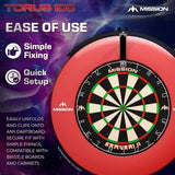 Mission Torus 100 Folding Portable Travel Light-5-Premier Darts