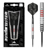 Mission Wessel Nijman 95% Tungsten Steel Tip Darts-1-23 GRAM-Premier Darts