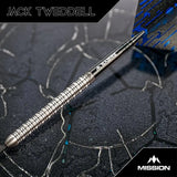 Mission Jack Tweddell 95% Tungsten Steel Tip Darts-3-22 GRAM-Premier Darts