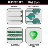 Target Japan Motomu Sakai Xeno G1 90% Tungsten Steel Tip Darts-9-23 GRAM-Premier Darts