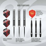 Shot Niels Zonneveld V2 90% Tungsten Steel Tip Darts-4-23 GRAM-Premier Darts