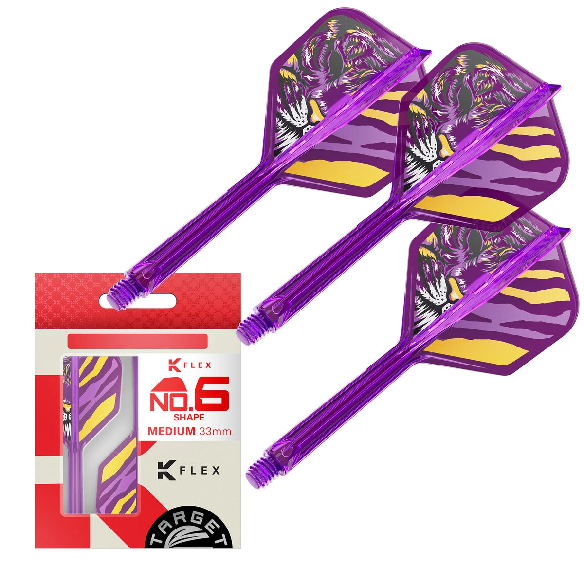 Target Japan Endeavour K-Flex Flight System No6-7-Medium-Premier Darts