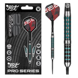 Shot Pro Series Niels Zonneveld TP 90% Tungsten Steel Tip Darts-1-23 GRAM-Premier Darts