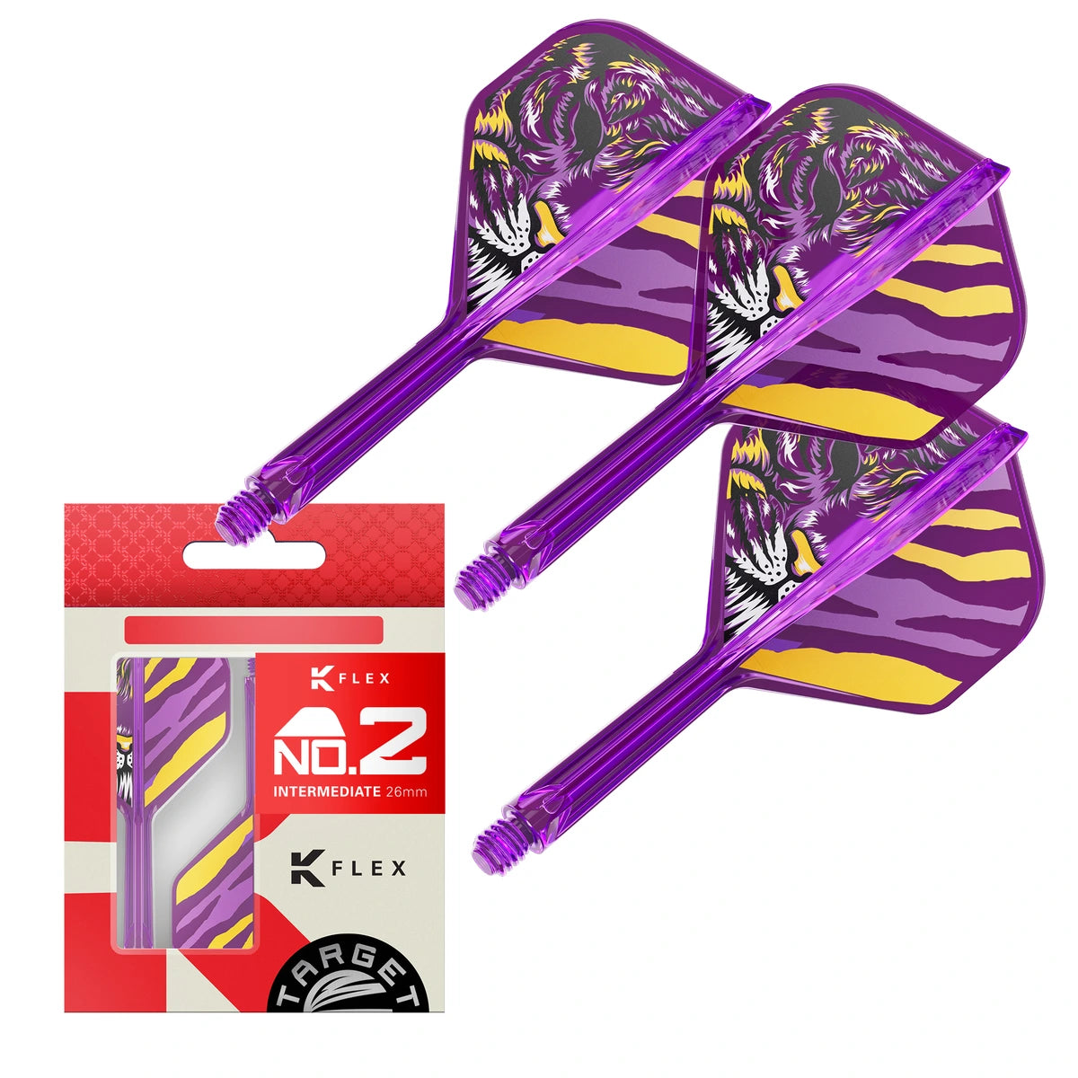 Target Japan Endeavour K-Flex Flight System No2-7-Intermediate-Premier Darts