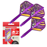 Target Japan Endeavour K-Flex Flight System No2-7-Intermediate-Premier Darts