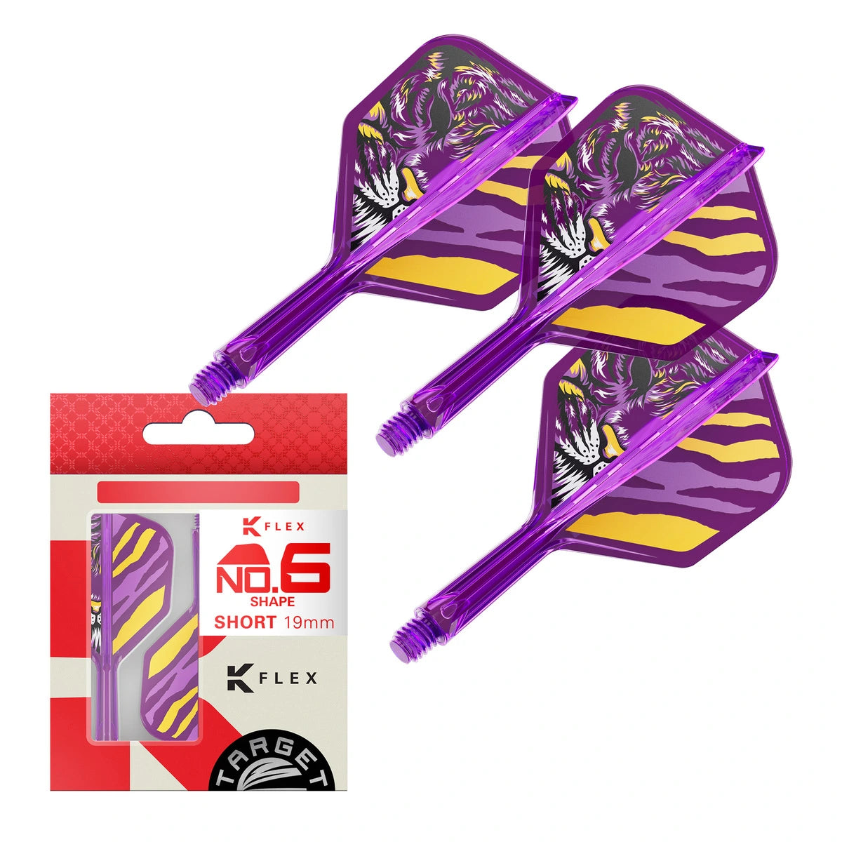 Target Japan Endeavour K-Flex Flight System No6-5-Short-Premier Darts