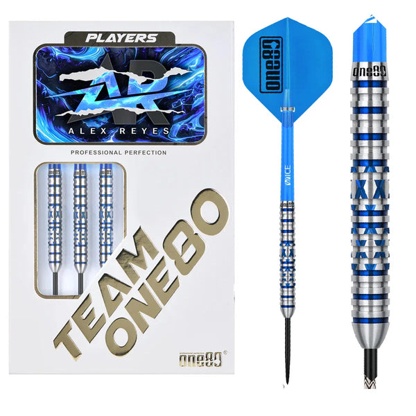 One80 Alex Reyes 90% Tungsten Steel Tip Darts-1-20 GRAM-Premier Darts