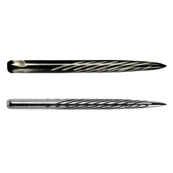 One80 Aztec Style C Steel Tip Points-1-Black-32mm-Premier Darts