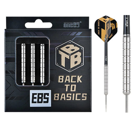 One80 Back To Basics EBS 90% Tungsten Steel Tip Darts