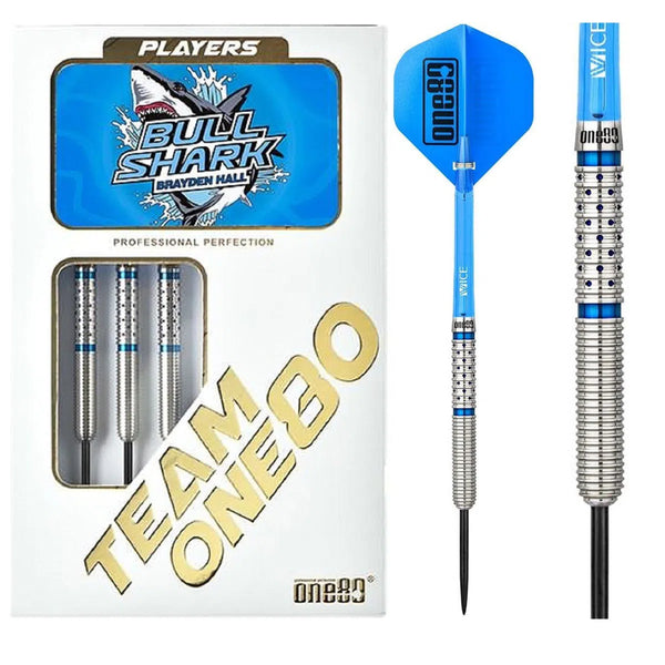 One80 Brayden Hall 90% Tungsten Steel Tip Darts-1-23 GRAM-Premier Darts