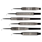 One80 Burst Nickel Plated Brass Steel Tip Darts