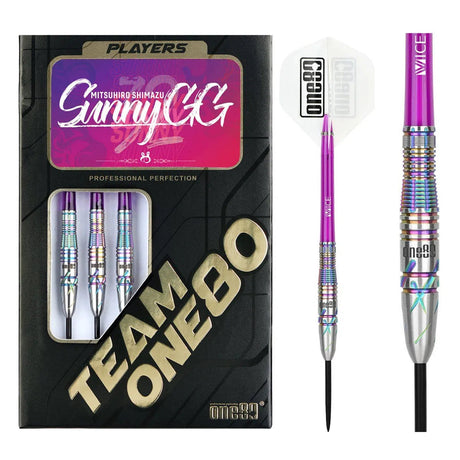One80 Chameleon Sunny 90% Tungsten Steel Tip Darts