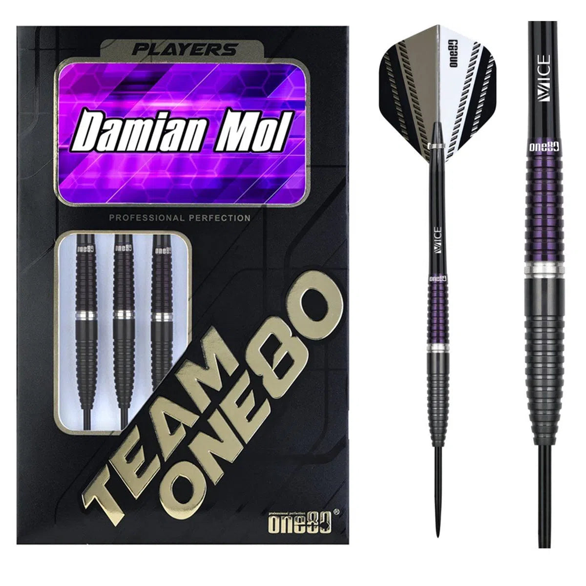 【未開封】One80 Damian Mol 2BA 20g ダーツ > ソフトダーツ > ブランド【ワ行】 > ワンエイティ