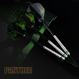 One80 Darts Panther-C 90% Tungsten Steel Tip Darts