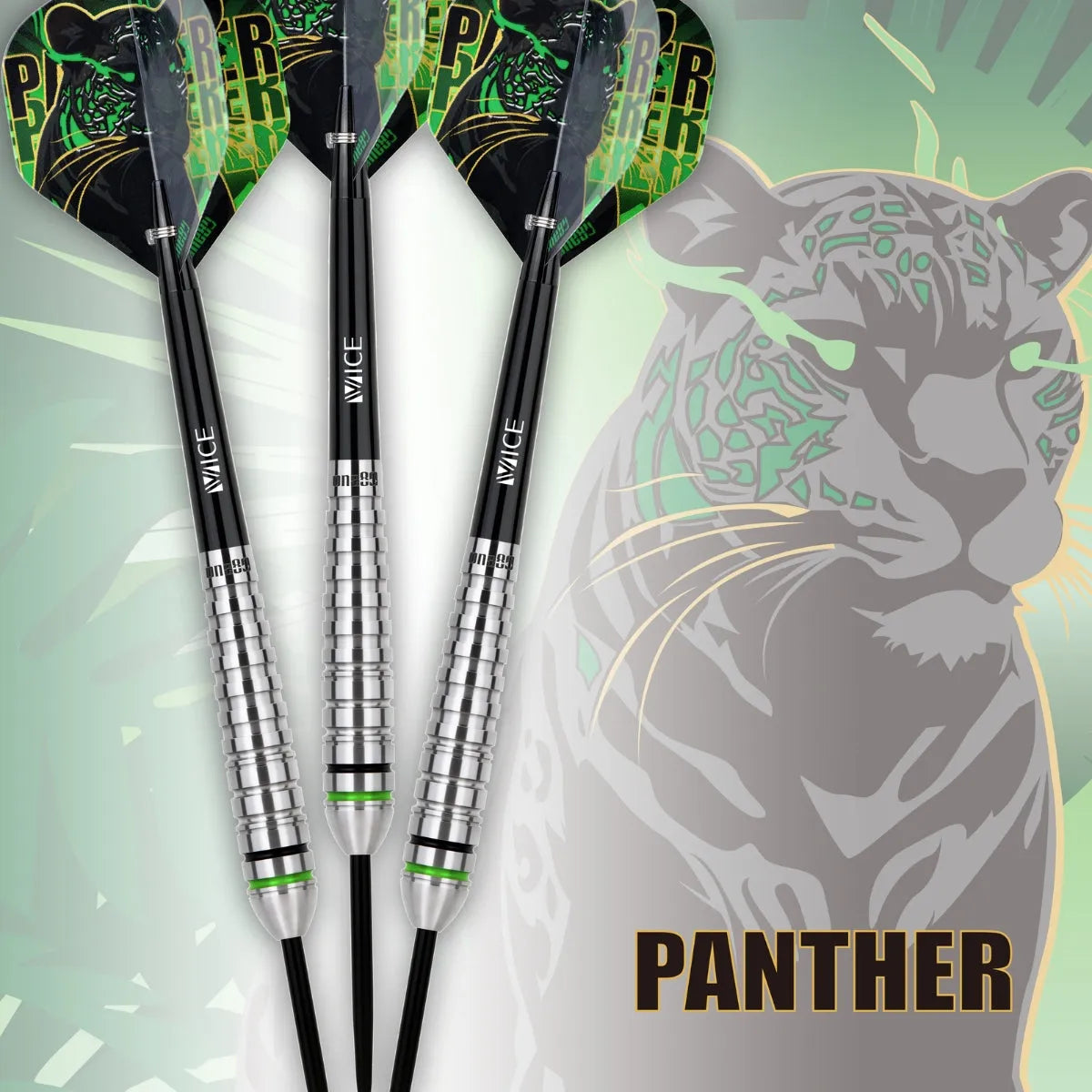 One80 Darts Panther-M 90% Tungsten Steel Tip Darts