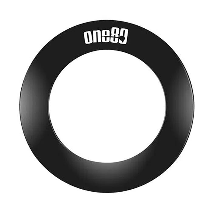 One80 Deluxe Dartboard Surround - Black