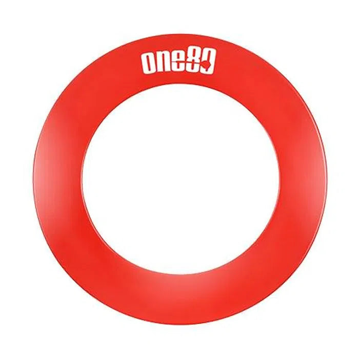 One80 Deluxe Dartboard Surround - Red