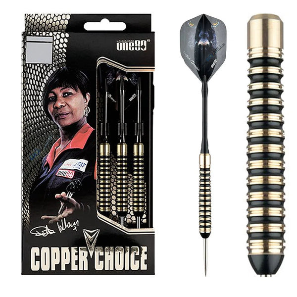 One80 Deta Hedman Brass Steel Tip Darts-1-20 GRAM-Premier Darts