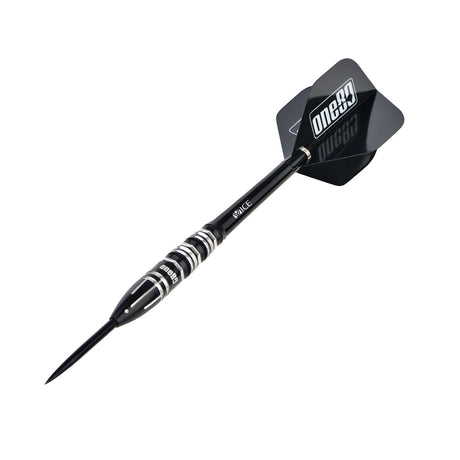 One80 Hiromitsu Tsuji V3 Black 90% Tungsten Steel Tip Darts