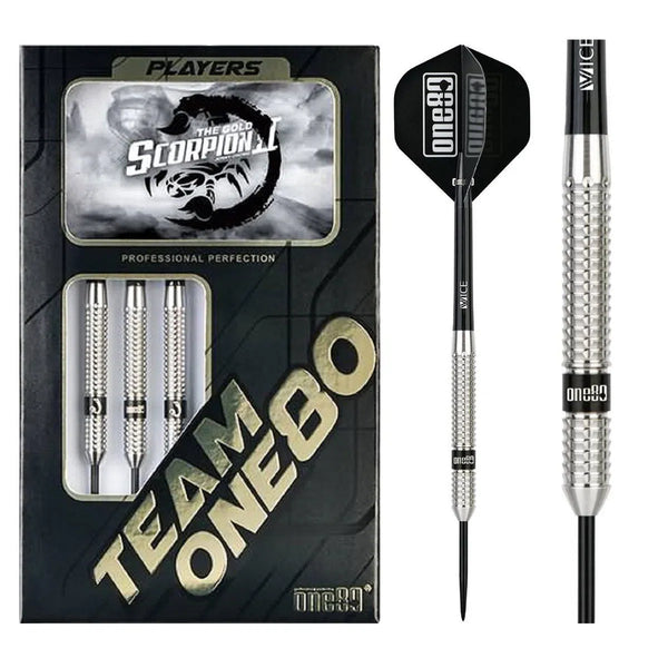 One80 Jonny Chong Signature Dart V2 90% Tungsten Steel Tip Darts-1-23 GRAM-Premier Darts