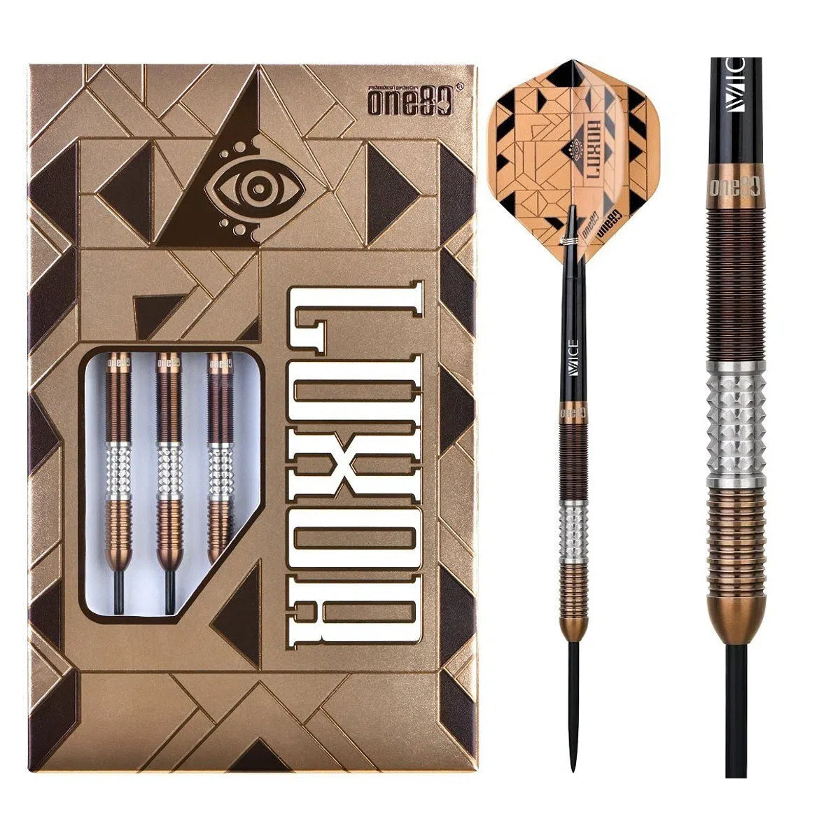 One80 Luxor Beta 90% Tungsten Steel Tip Darts