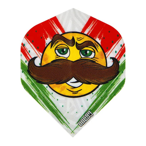 One80 Mamo Massimo Signature Standard Dart Flights-1-Premier Darts
