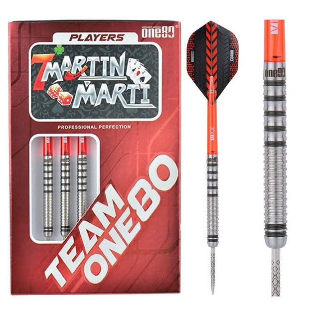 One80 Martin Marti 90% Tungsten Steel Tip Darts