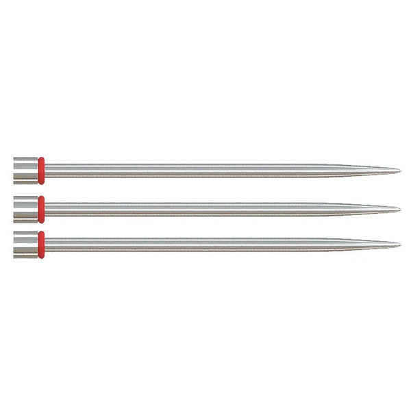 One80 R2 Interchange Point (2.0 mm) Incl Adaptor-1-Silver-44mm-Premier Darts