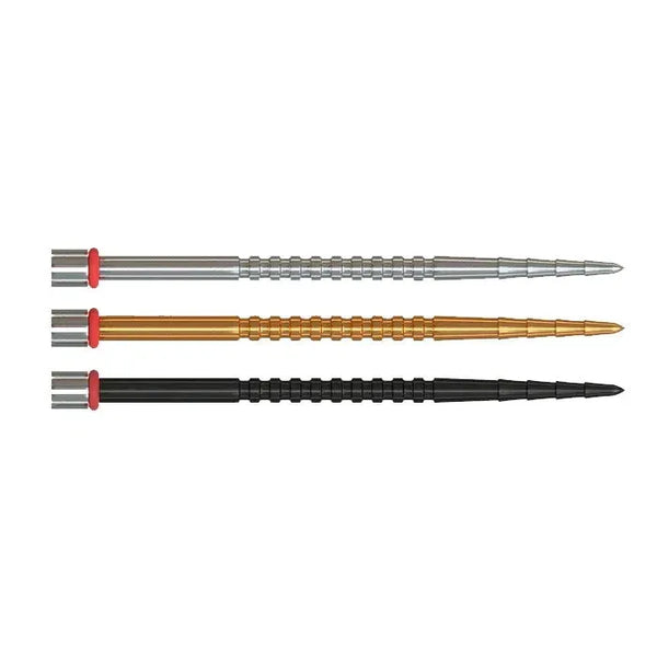 One80 R2 Interchange Point (2.35mm) Grooved A-1-Black-44mm-Premier Darts