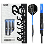 One80 Raise B-BL 80% Tungsten Steel Tip Darts
