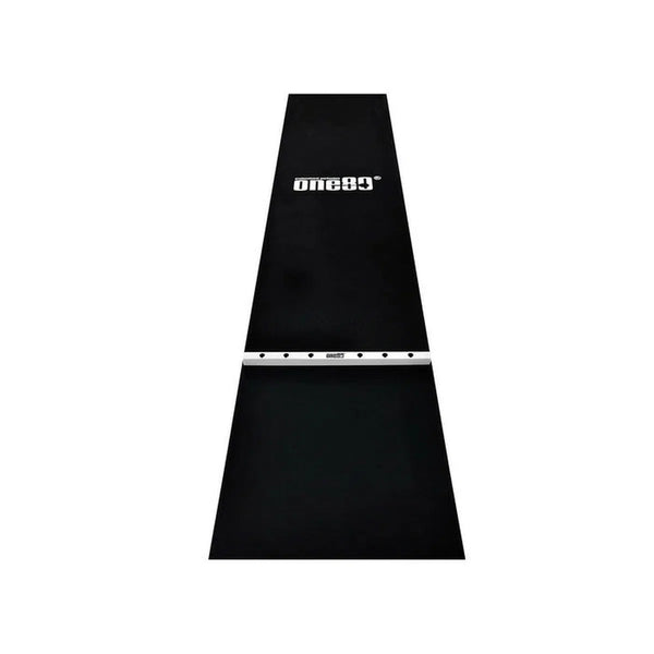 One80 Rubber Mat With Oche - White-1-300x90cm-Premier Darts
