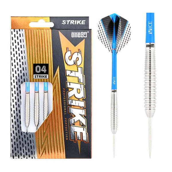 One80 Strike 04 80% Tungsten Steel Tip Darts-1-22 GRAM-Premier Darts