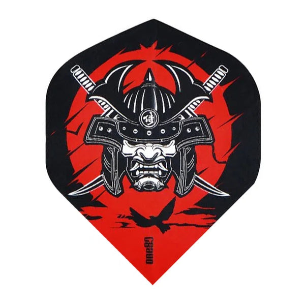 One80 Toni Alcinas Standard Dart Flights - Black-1-Premier Darts
