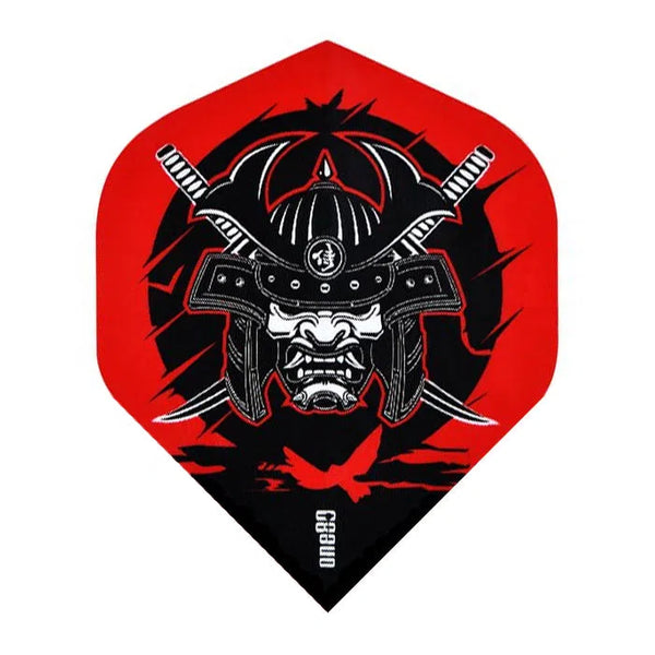 One80 Toni Alcinas Standard Dart Flights - Red-1-Premier Darts