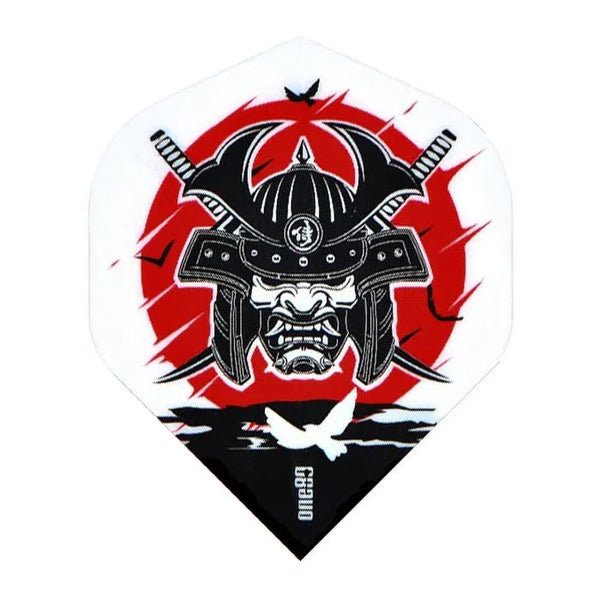 One80 Toni Alcinas Standard Dart Flights - White-1-Premier Darts