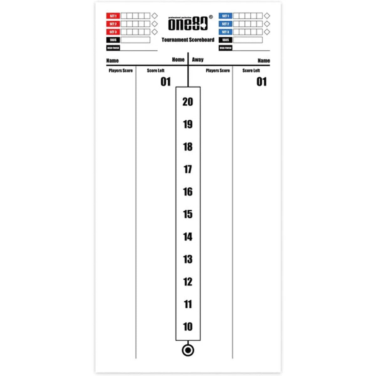 One80 Tournament Scoreboards - 3 Available Sizes