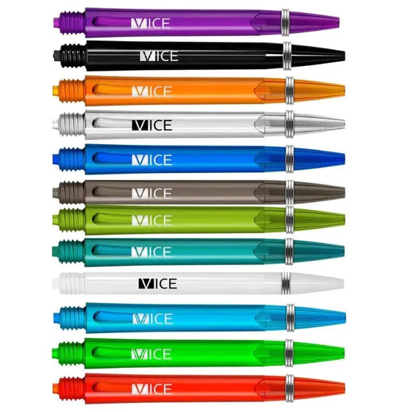 One80 Vice Shafts-1-Black-Short-Premier Darts