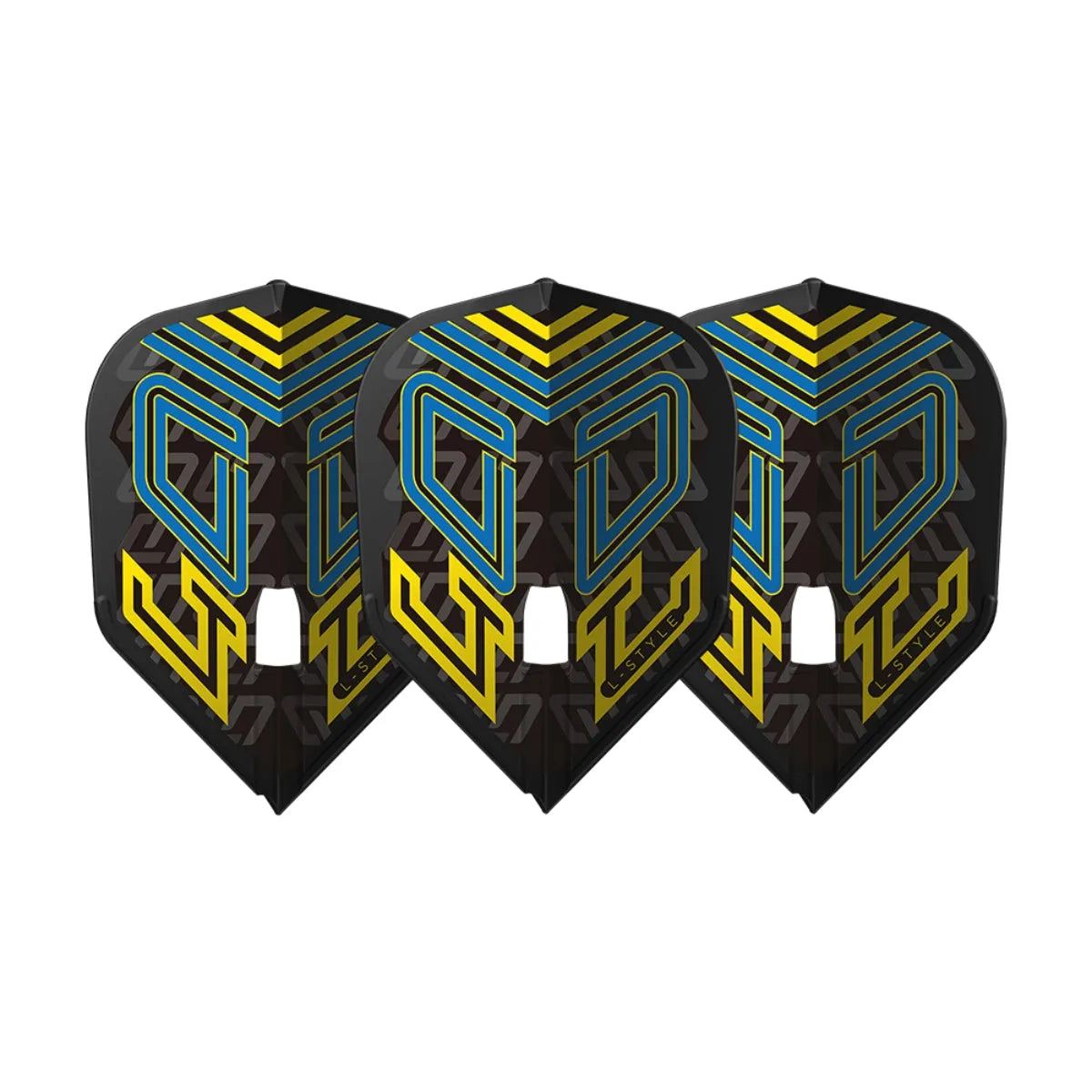 L-Style Oskar Lukasiak L3 PRO Clear Black Flights