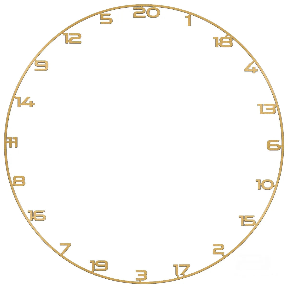 Bullet Custom Number Ring