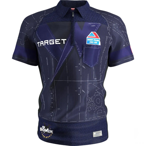 Target Darts Phil Taylor 2027 Player Shirt-1-8 Years-Premier Darts
